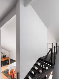 Rénovation d'un appartement à Croix - étage escalier - Maison Touro